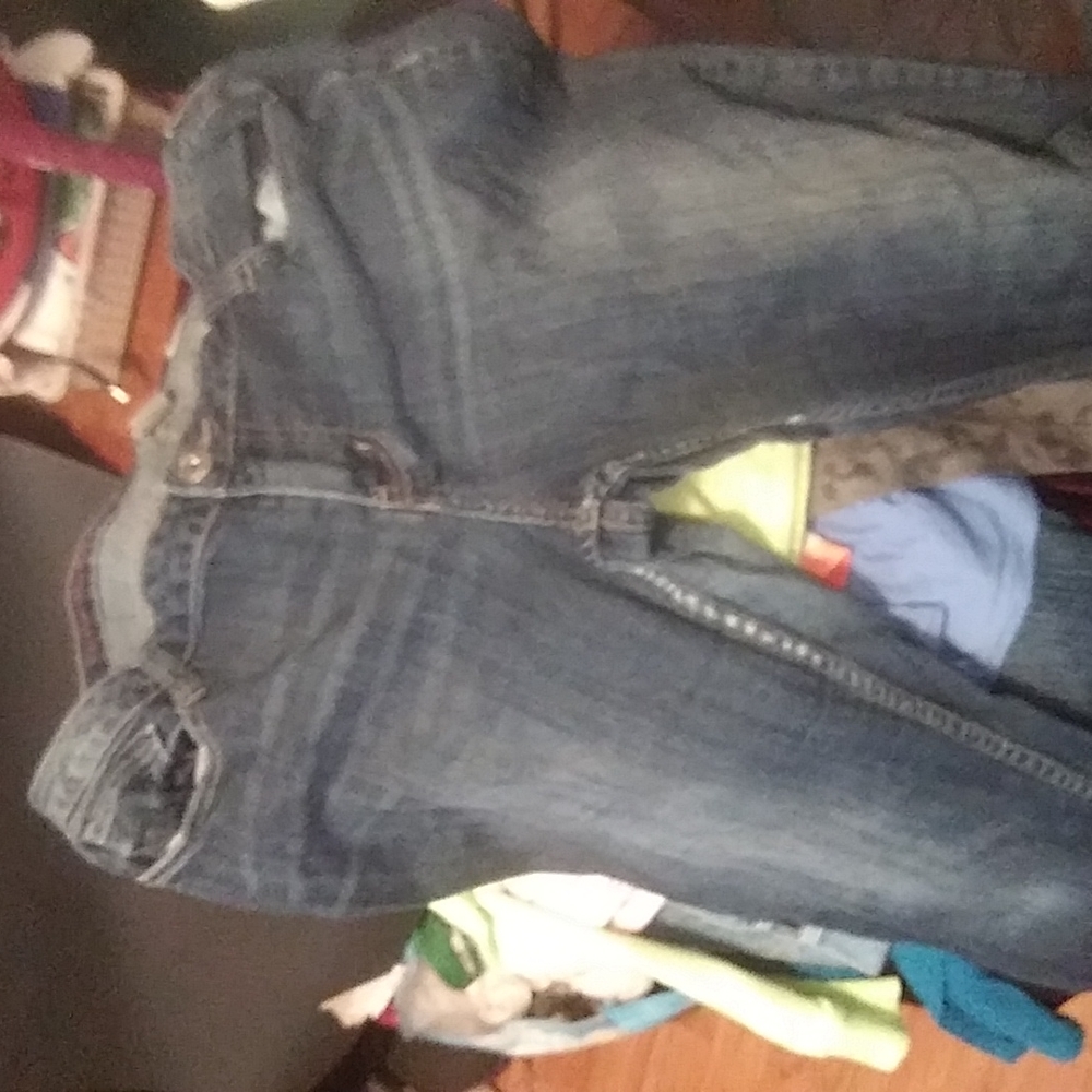 Curvy skinny jeans